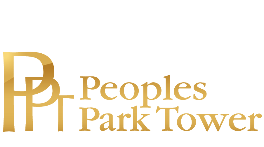 Peoples Park Tower 50 Years Celebration Logo